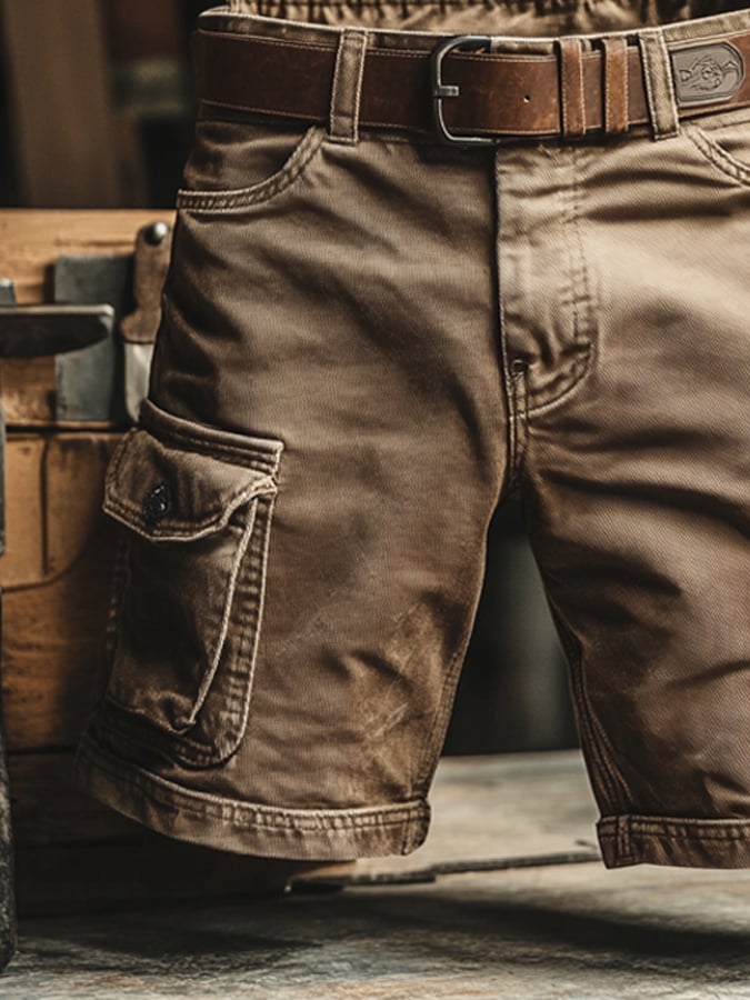 Men's Cargo Utility Shorts | Knee Length