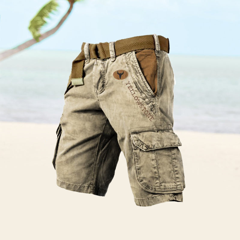 Men's Cargo Utility Shorts | Belted