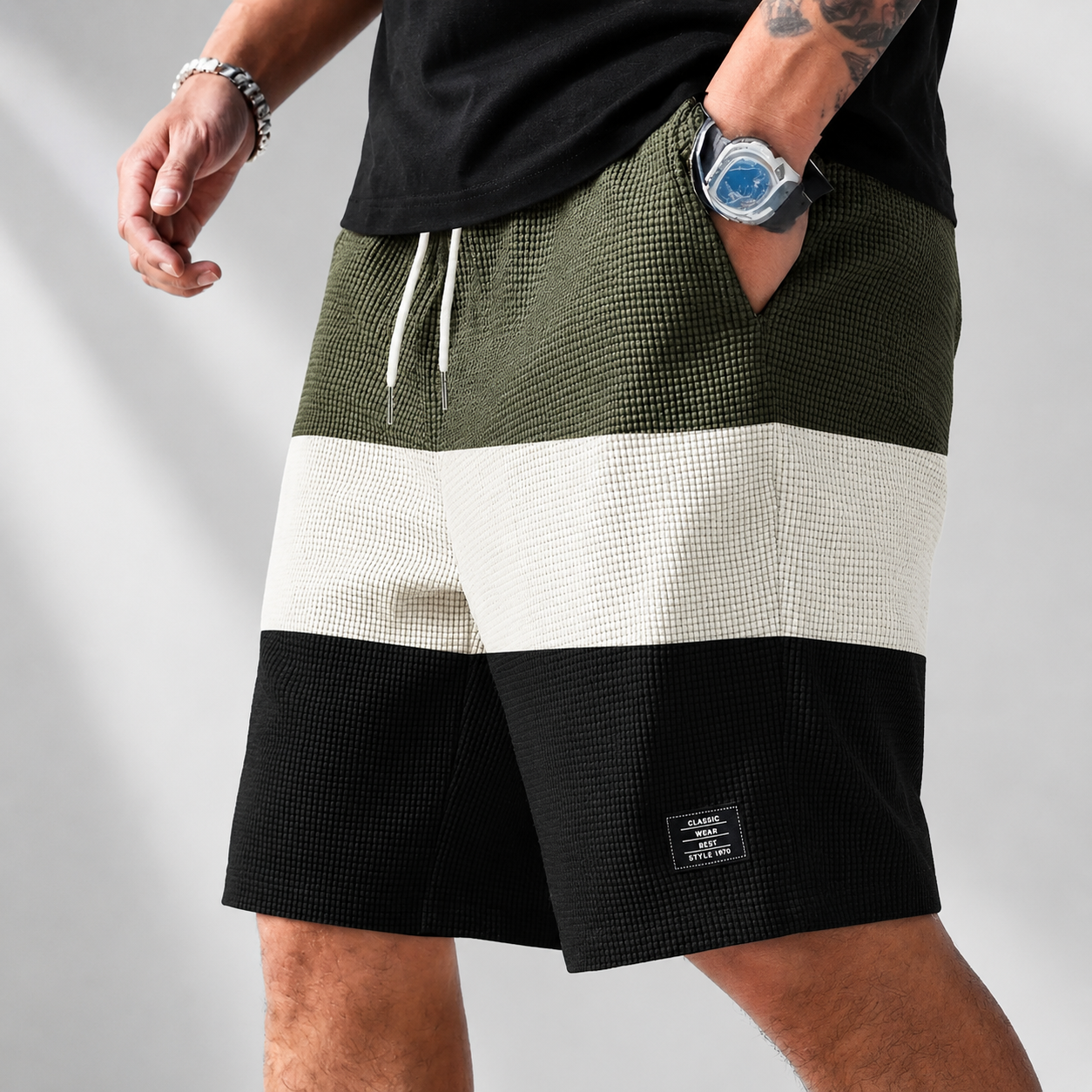 Men's Jersey Shorts | Knee Length