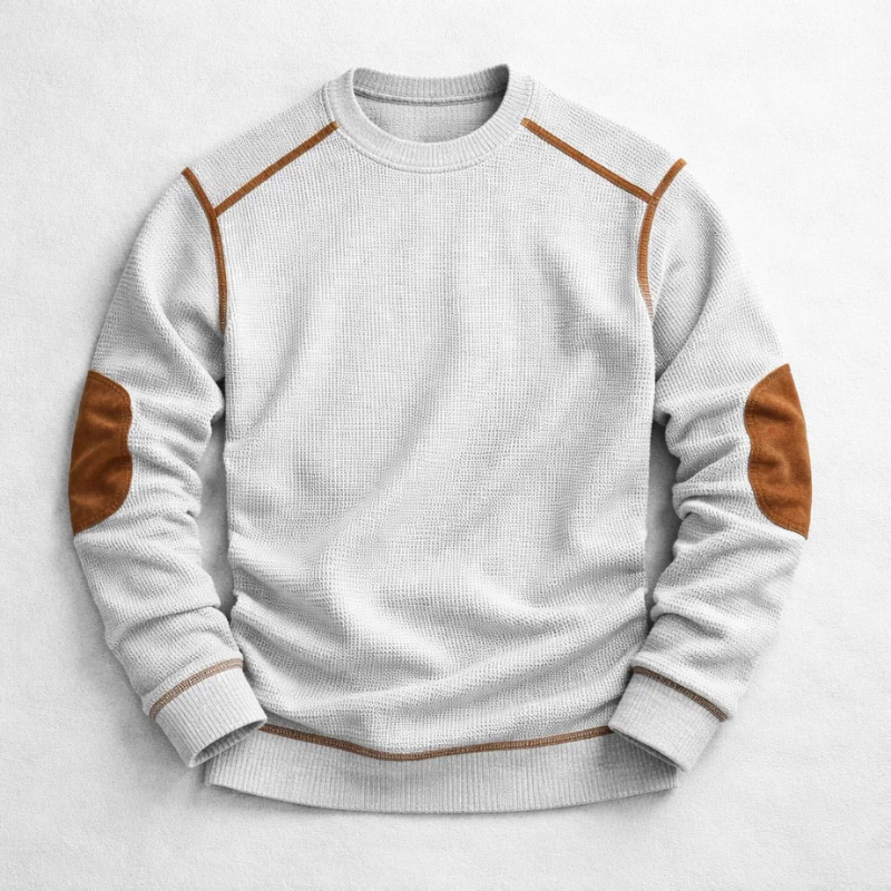 Men's Knitted Jumper | V-Neck