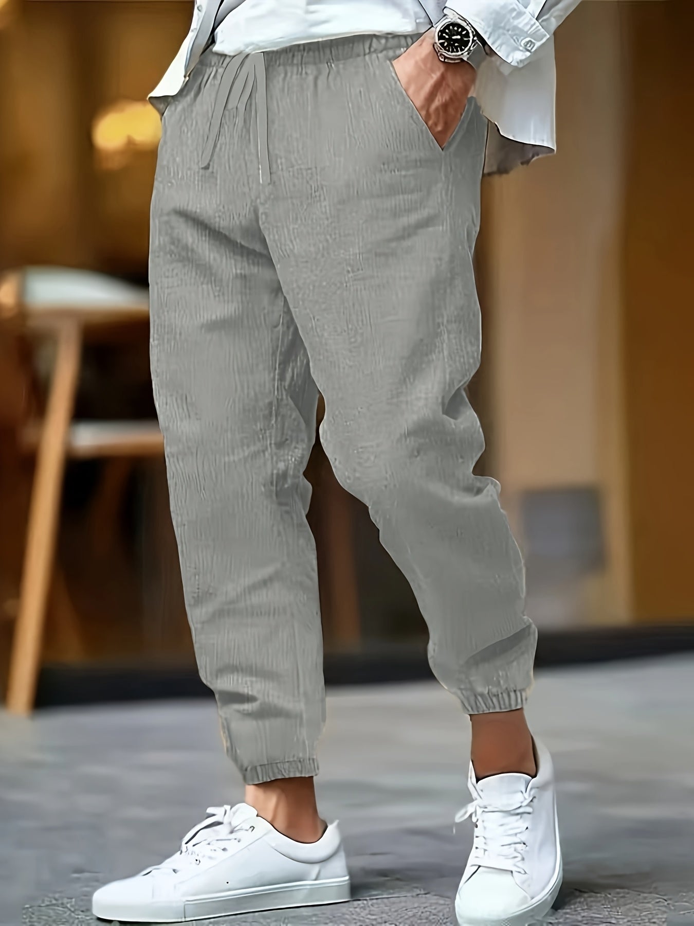 Men's Tapered Jogger Trousers | Cuffed Fit