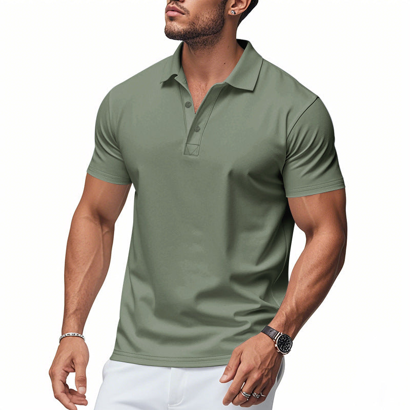 Men's Muscle Fit Polo | Short Sleeve