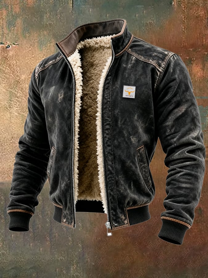 Men's Sherpa Bomber | Zip Up