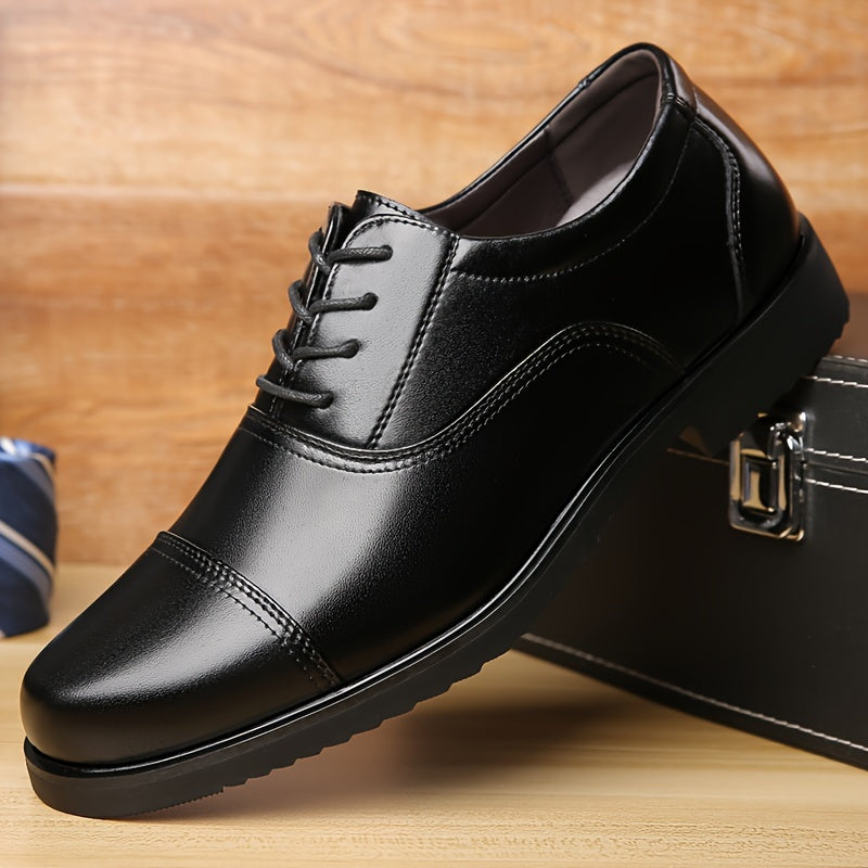 Men's Lace Up Oxford Shoes | Cap Toe