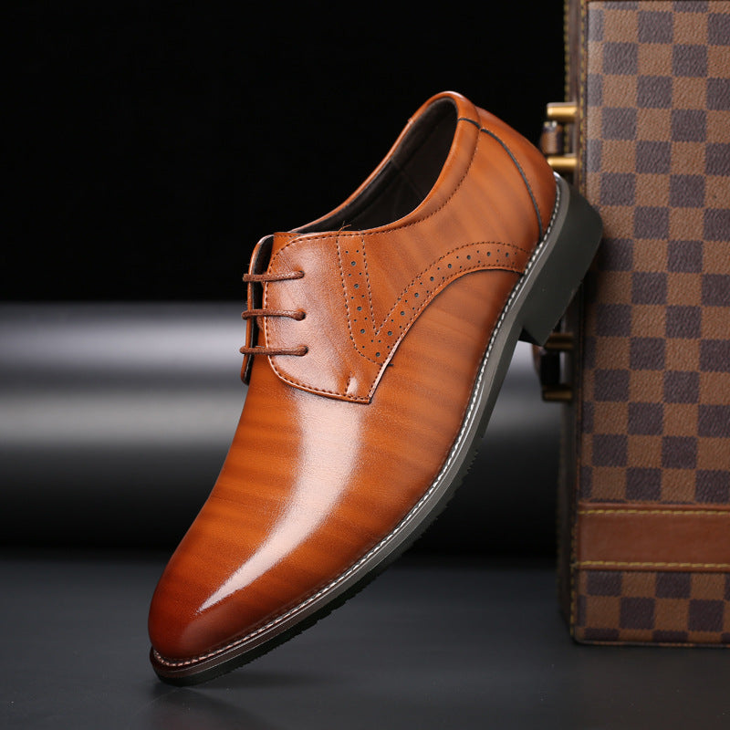 Men's Brogue Derby Shoes | Lace Up