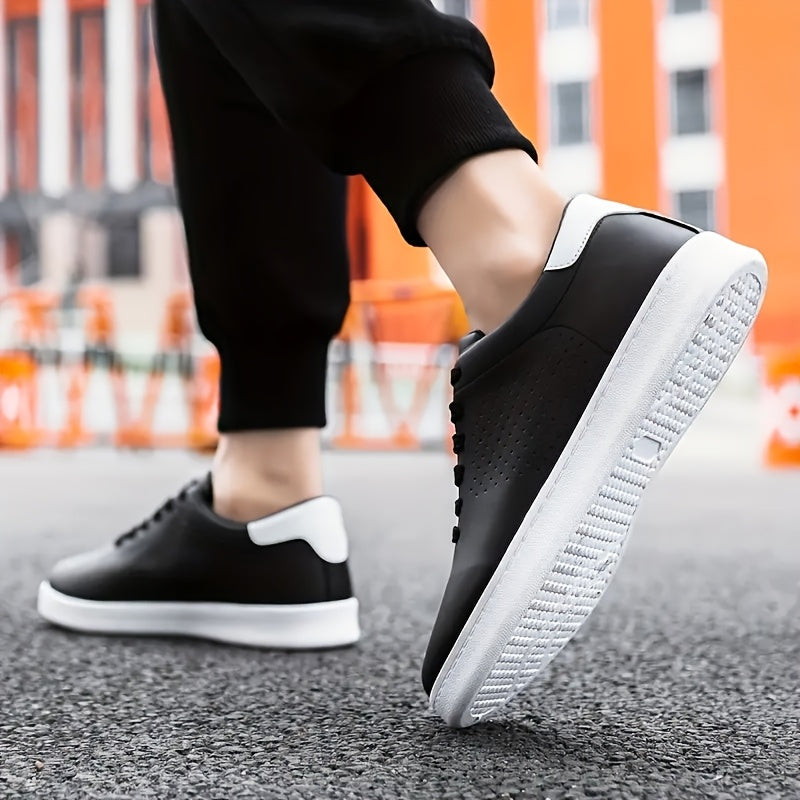 Men's Perforated Trainers | Lace Up