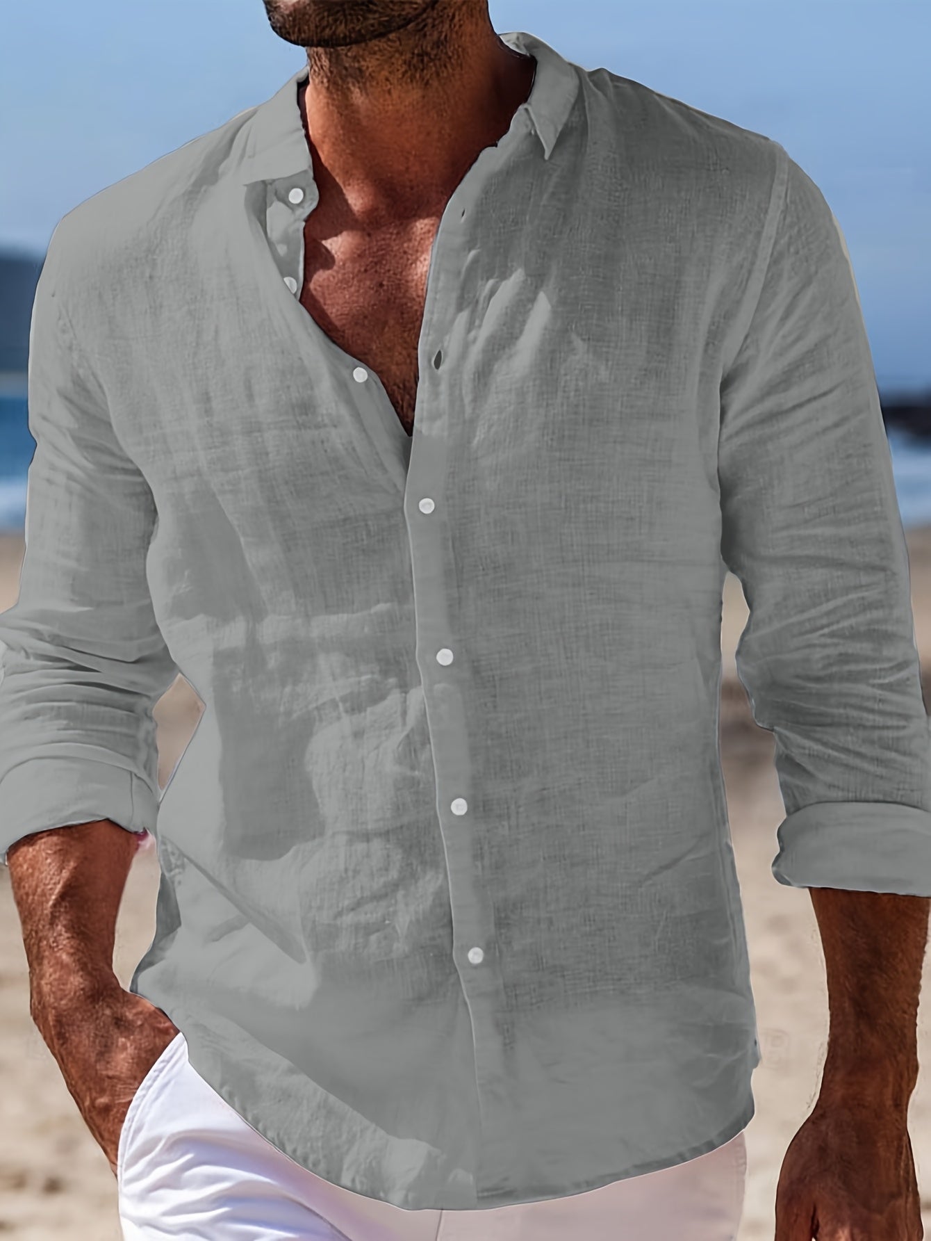 Men's Button Up Shirt | Long Sleeve
