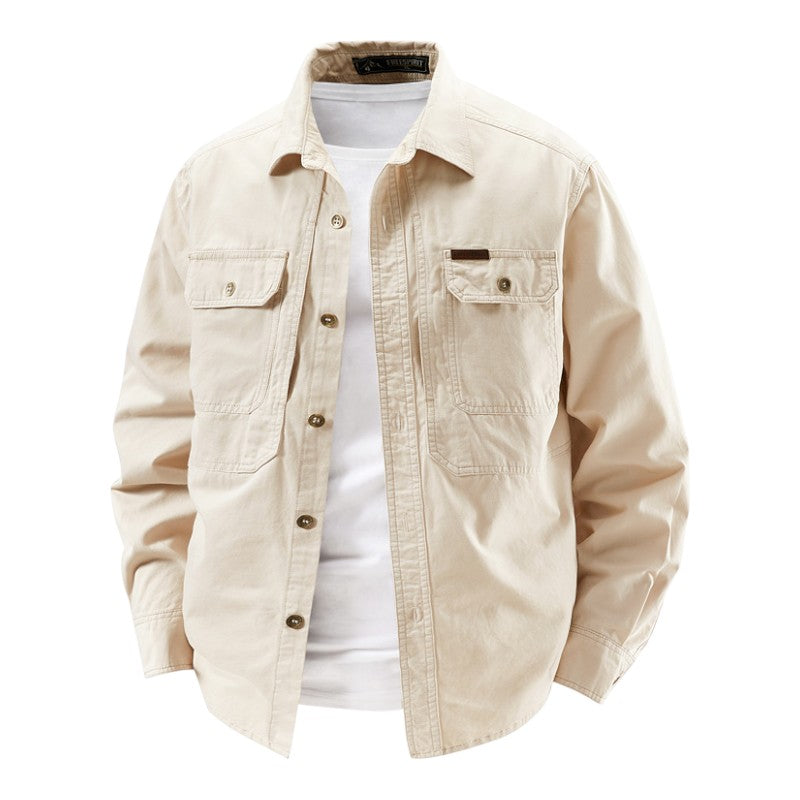 Men's Utility Overshirt | Long Sleeve