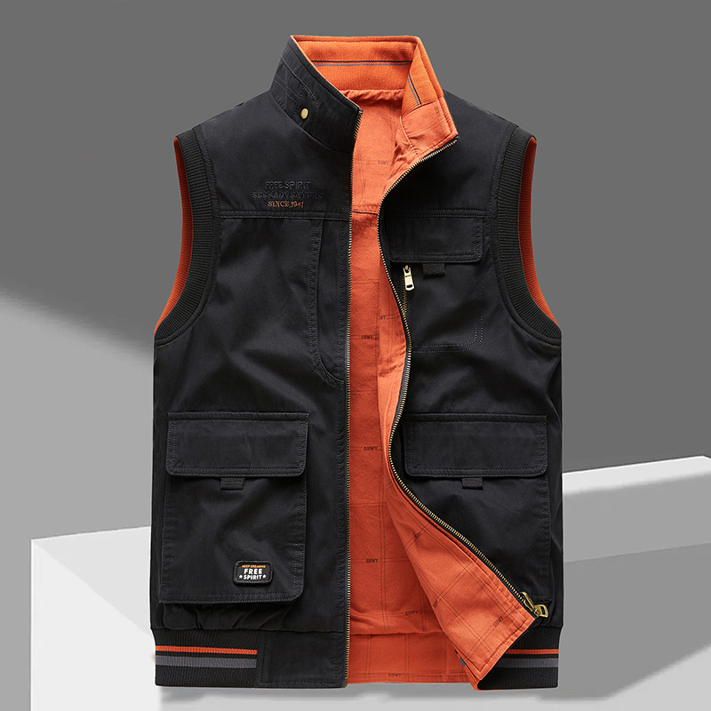 Men's Waterproof Gilet | Stand Collar