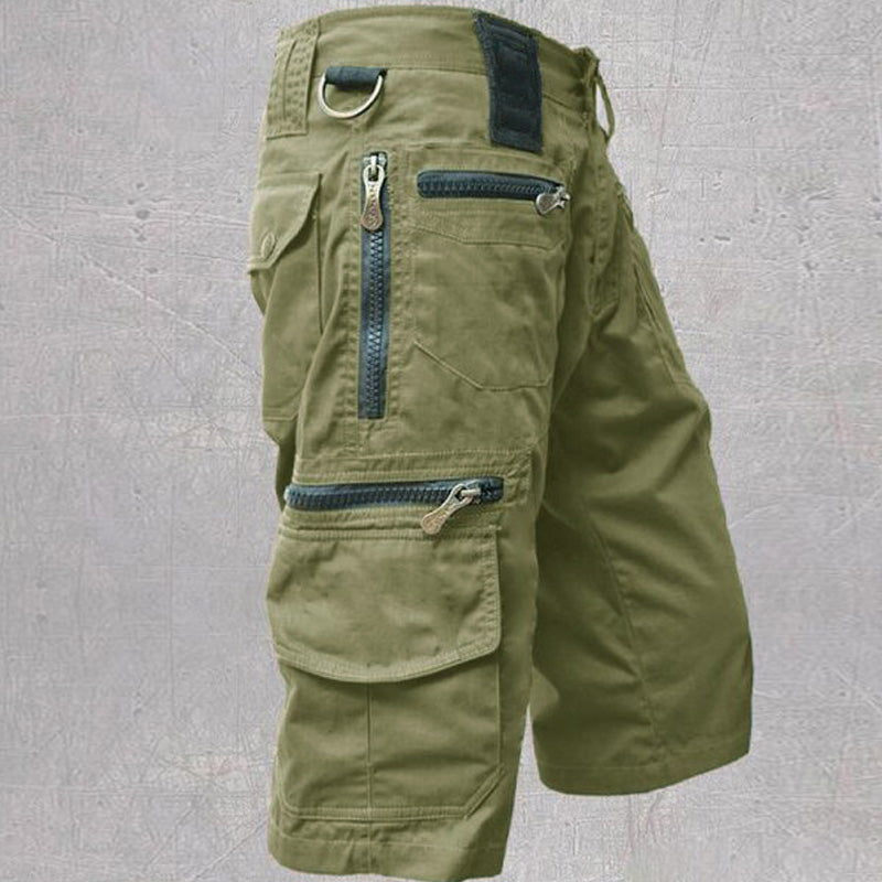 Men's Tactical Cargo Shorts | Zip Pocket