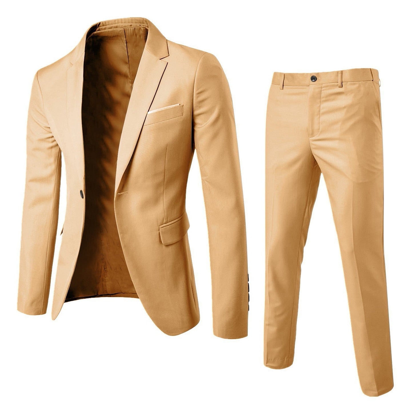 Men's Slim Fit Tailored Suit | Notch Lapel