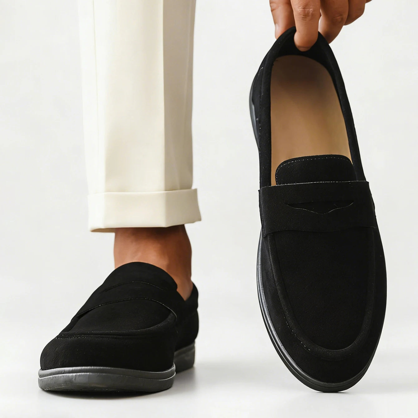 Men's Slip On Loafers | Penny Strap