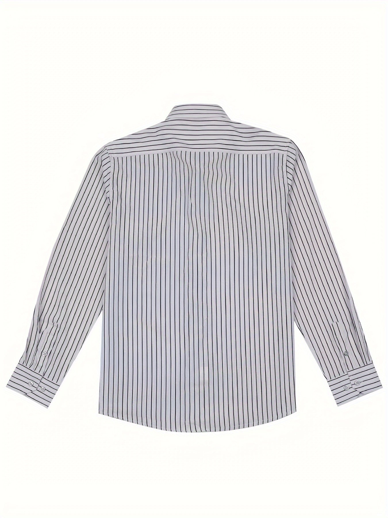 Men's Striped Button Down Shirt | Long Sleeve