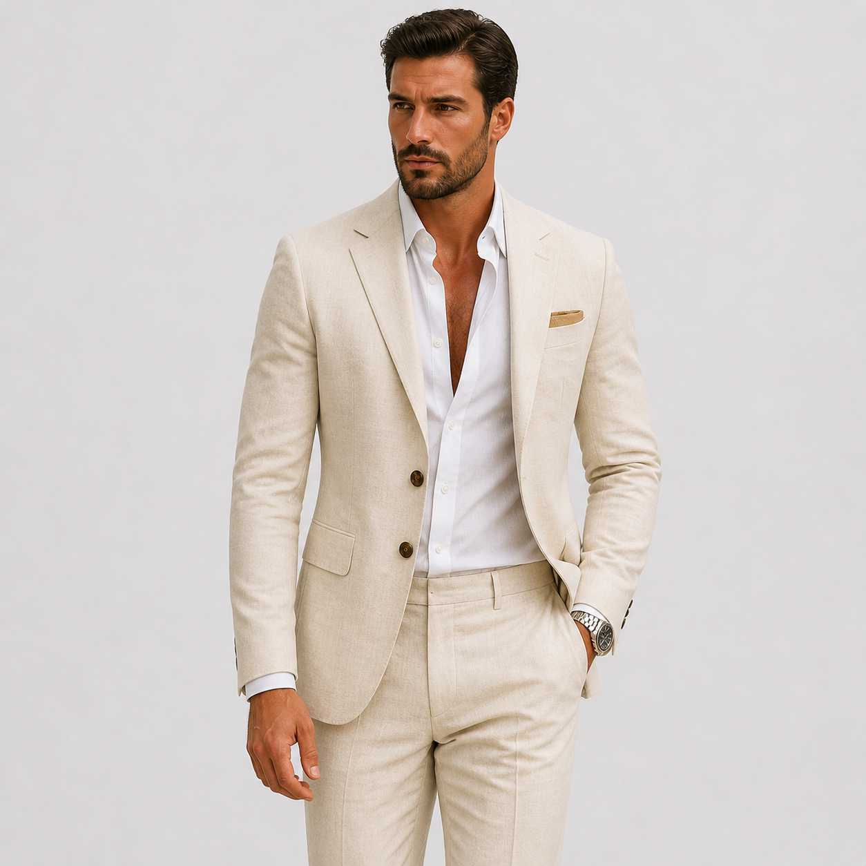 Men's Wedding Suit | Notch Lapel