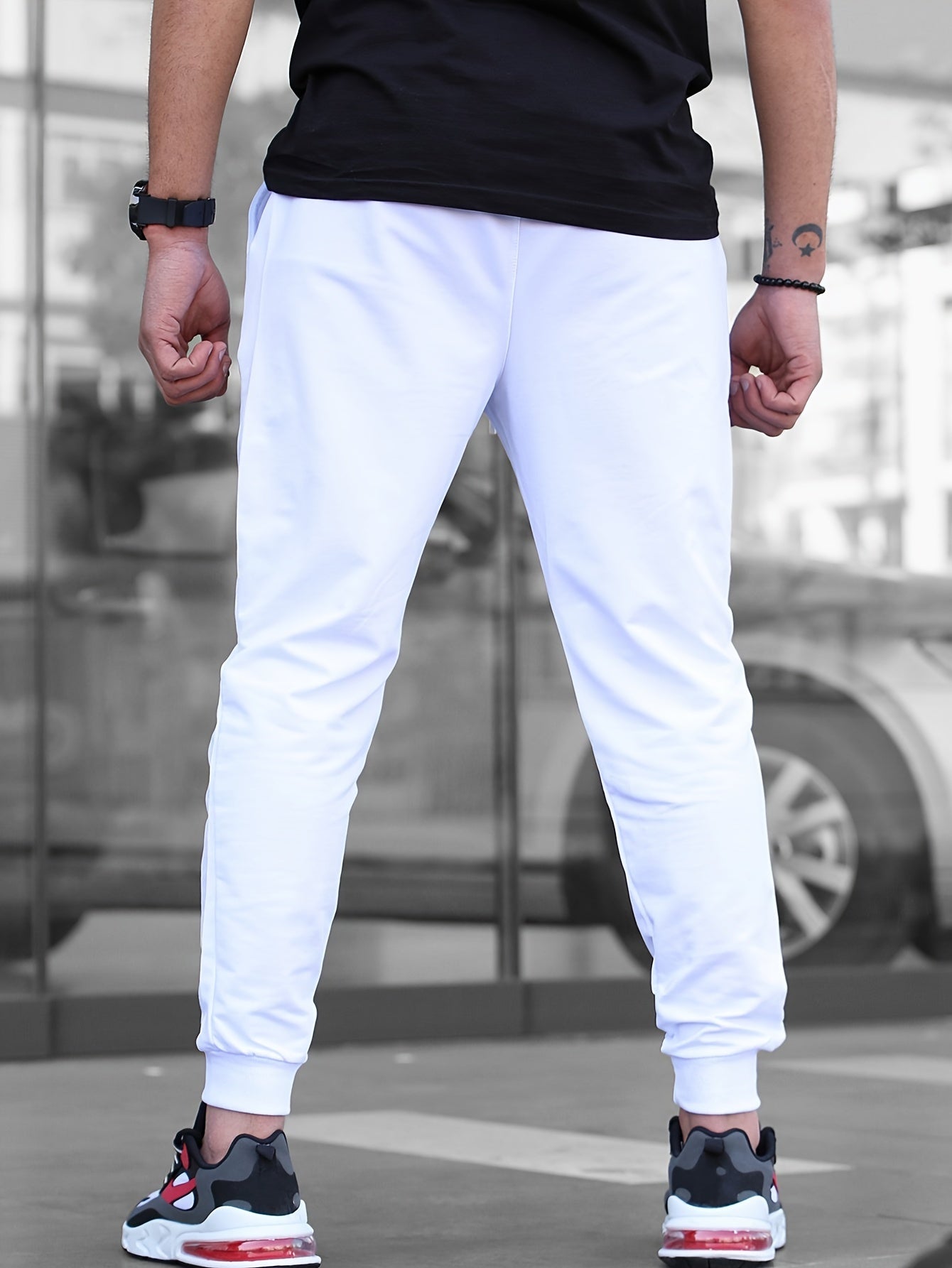 Men's Tapered Cuffed Joggers | Slim Fit