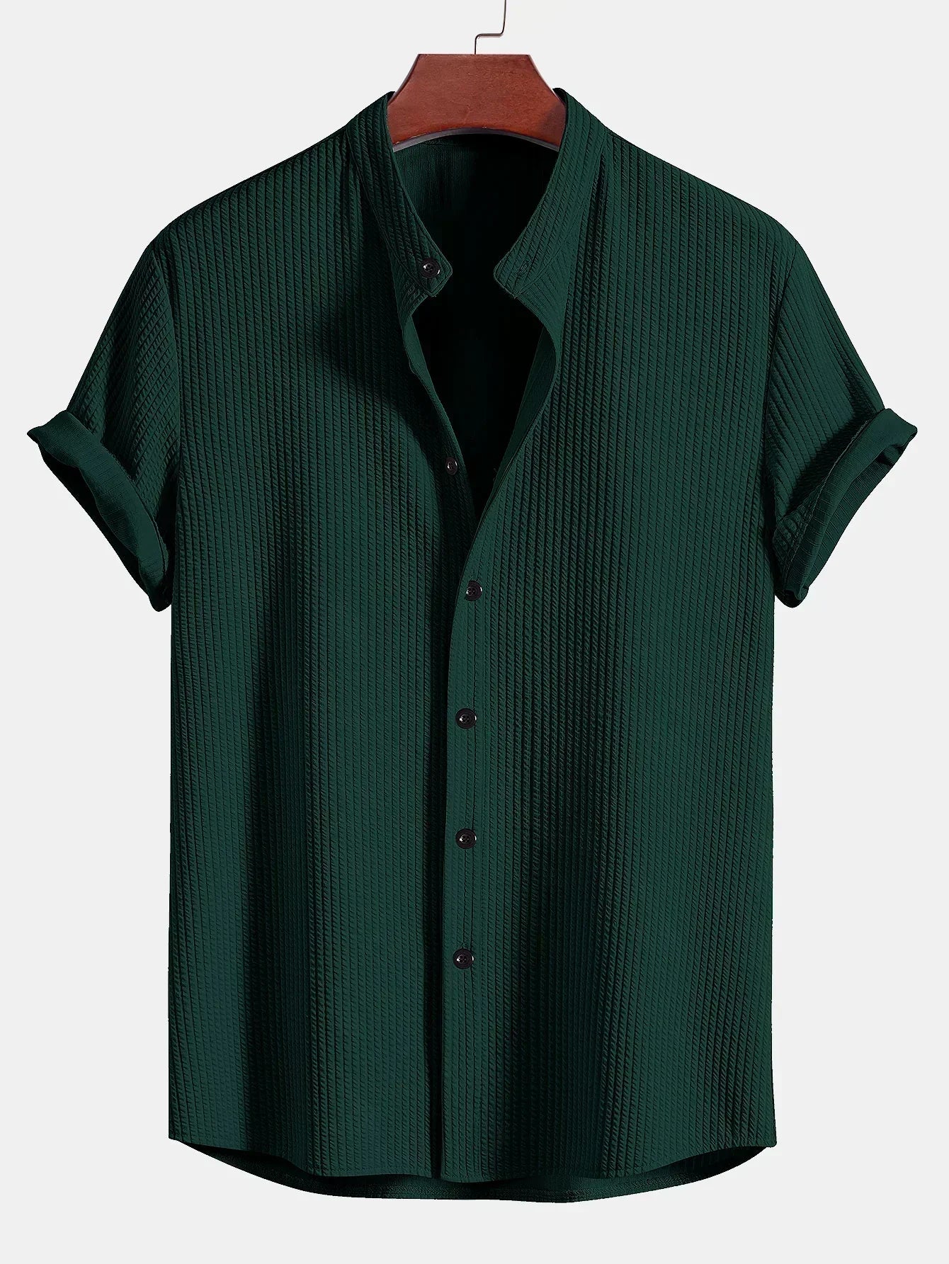 Men's Designer Shirt | Curved Hem