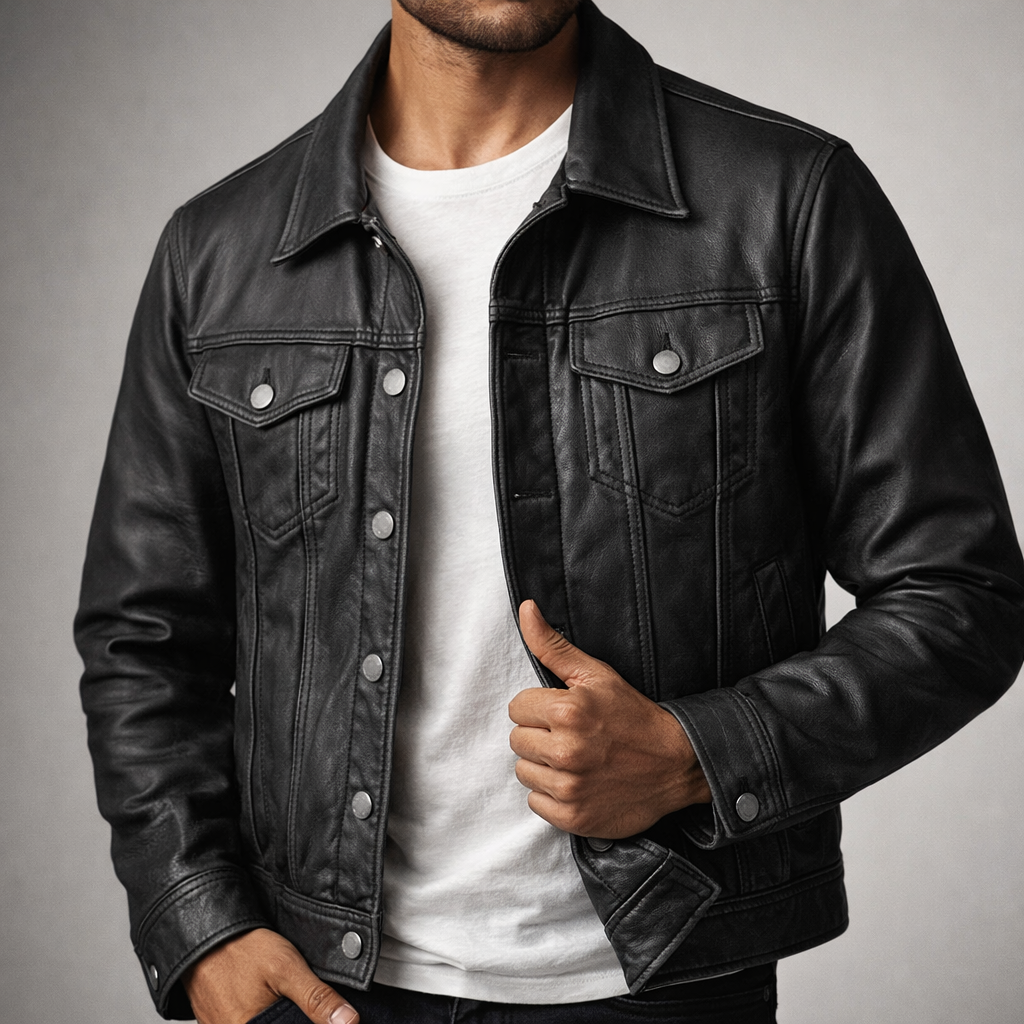Men's Trucker Jacket | Button Up