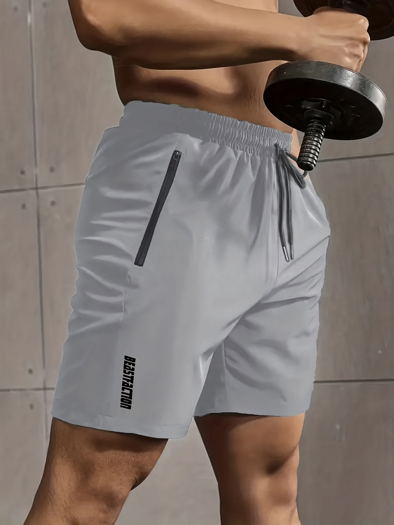 Men's Gym Shorts | Zip Pocket
