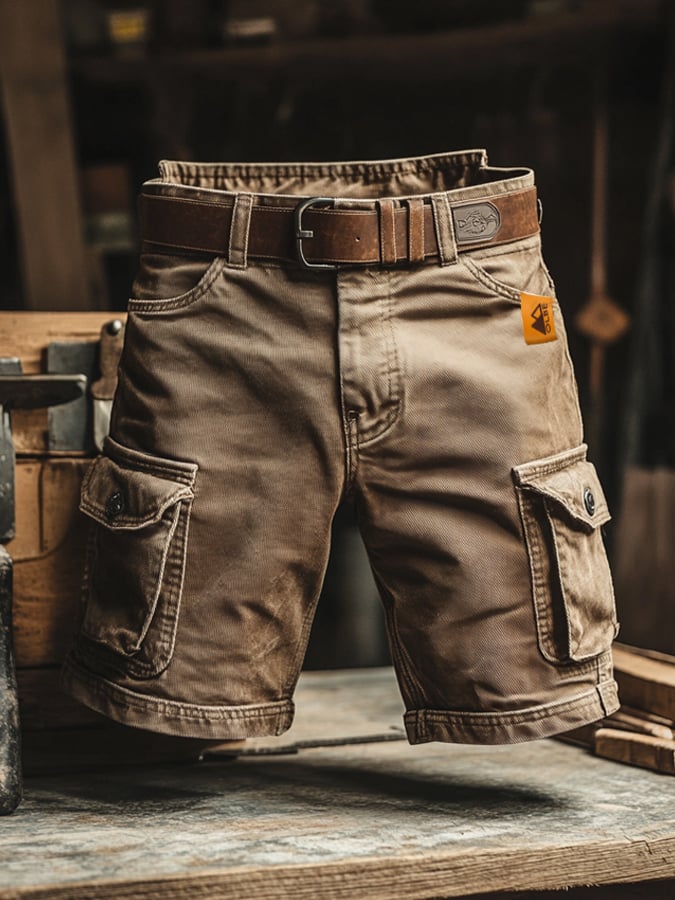 Men's Cargo Utility Shorts | Knee Length