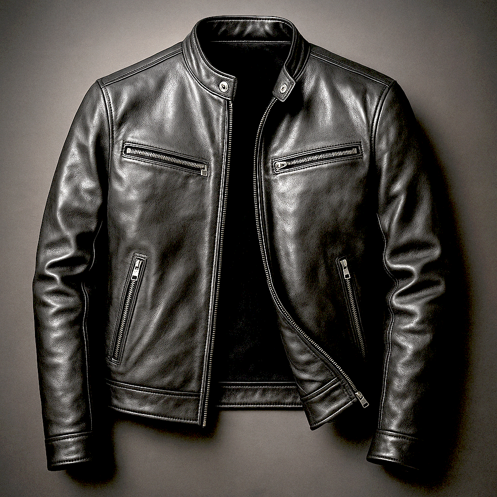 Men's Biker Jacket | Slim Fit