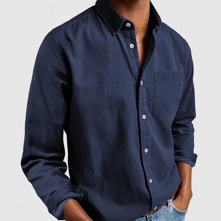 Men's Long Sleeve Oxford Shirt | Button Down