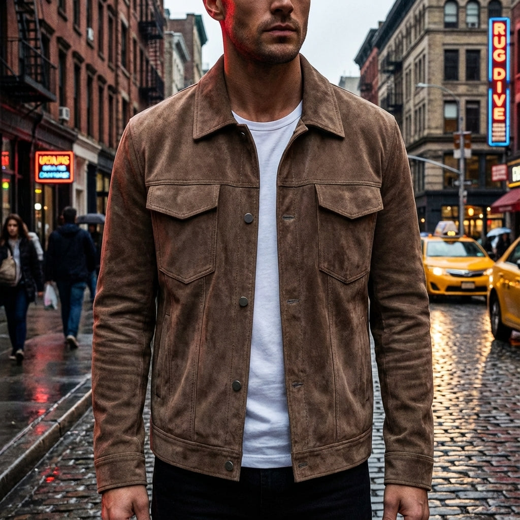 Men's Trucker Jacket | Long Sleeve