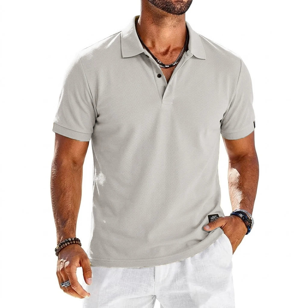 Men's Collar Polo Shirt | Buttoned