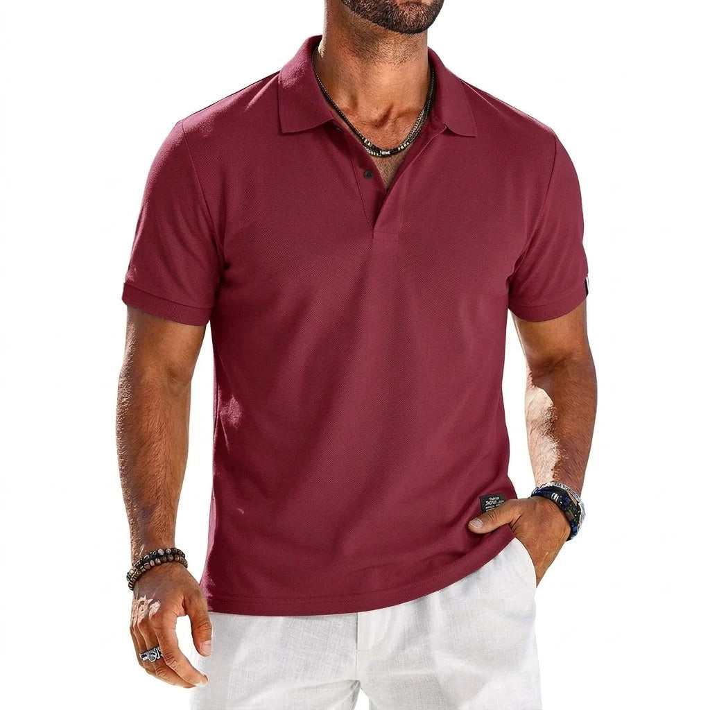 Men's Collar Polo Shirt | Buttoned