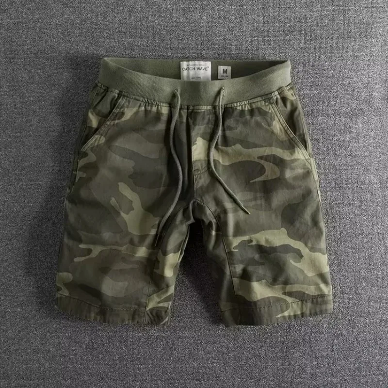 Men's Swim Cargo Shorts | Elastic Waist
