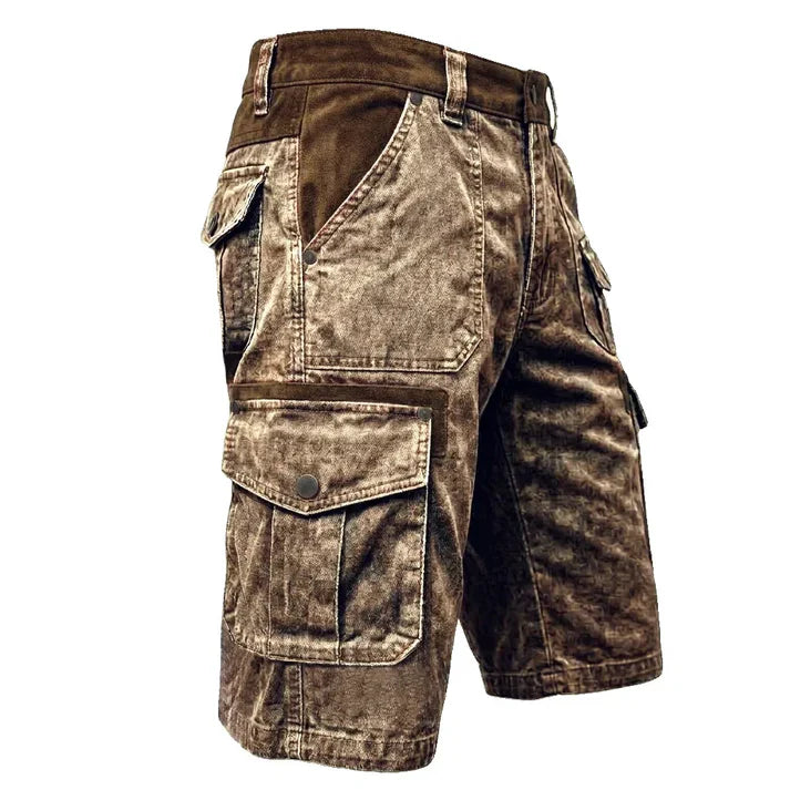 Men's Denim Cargo Shorts | Utility