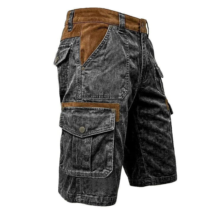 Men's Denim Cargo Shorts | Utility