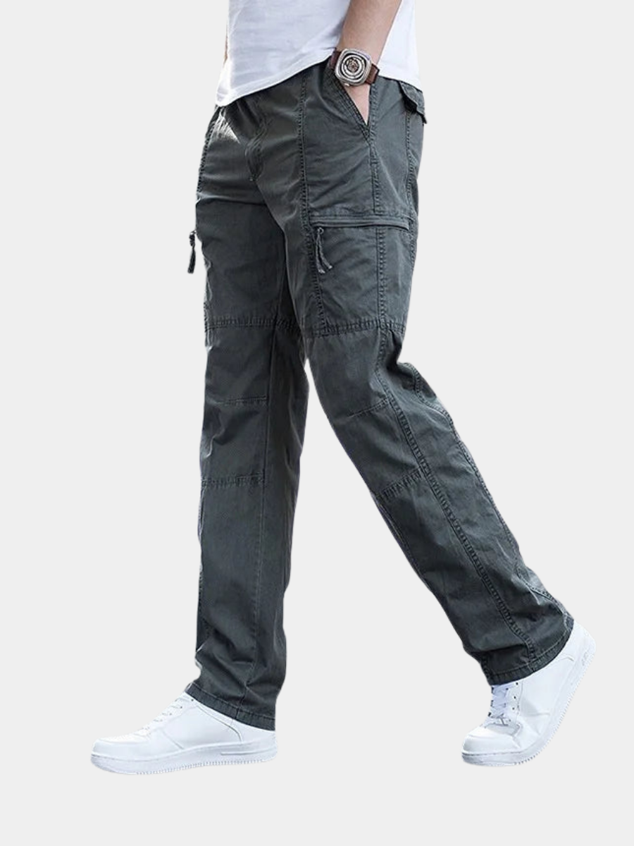 Men's Cargo Trousers | Zip Pockets