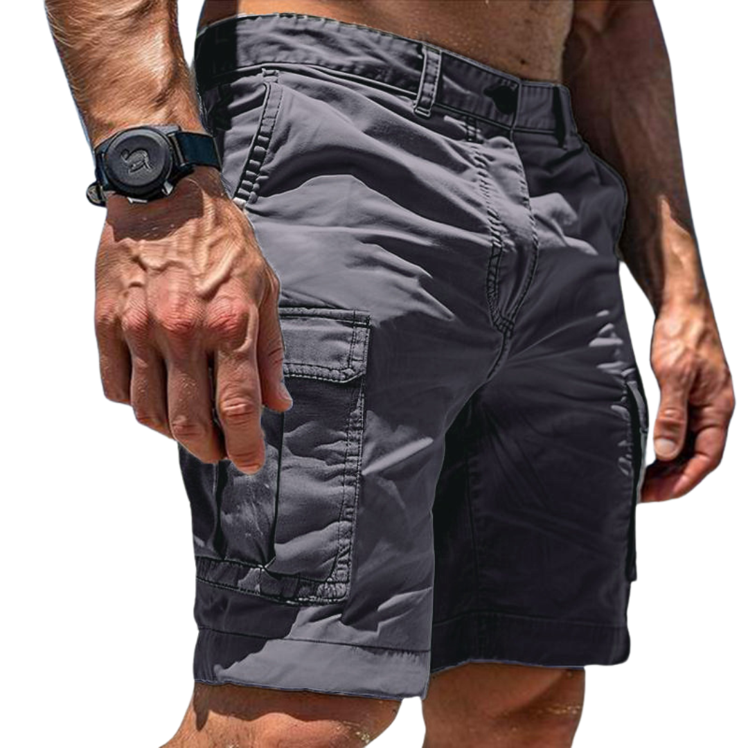 Men's Denim Cargo Shorts | Waist