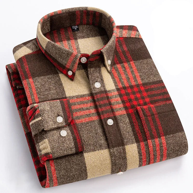 Men's Flannel Check Shirt | Button Down