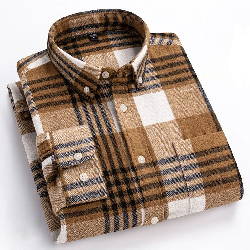Men's Flannel Check Shirt | Button Down