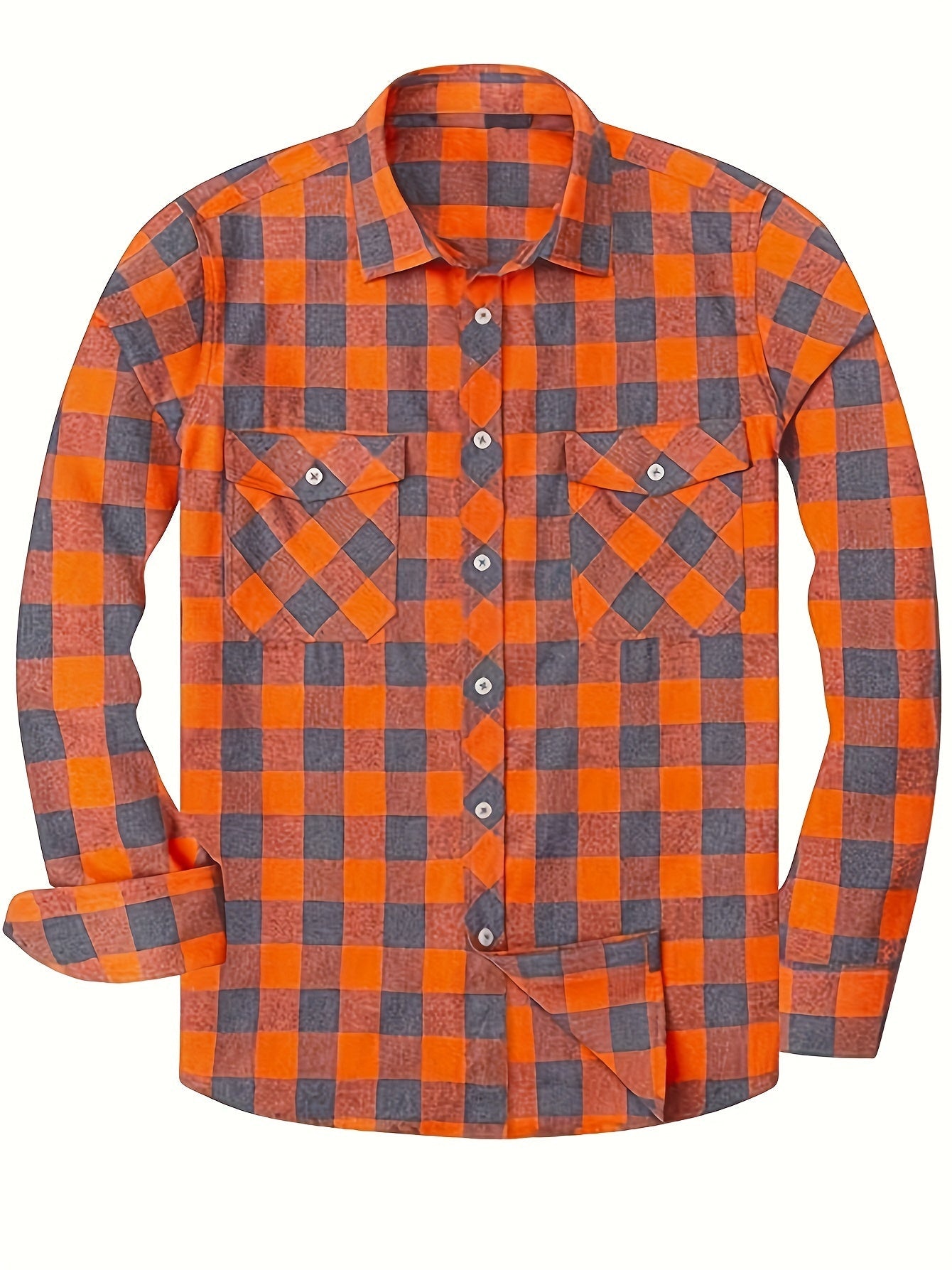 Men's Long Sleeve Shirt | Button Front