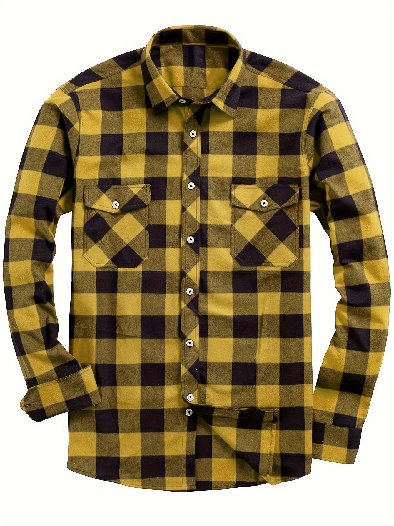 Men's Long Sleeve Shirt | Button Front