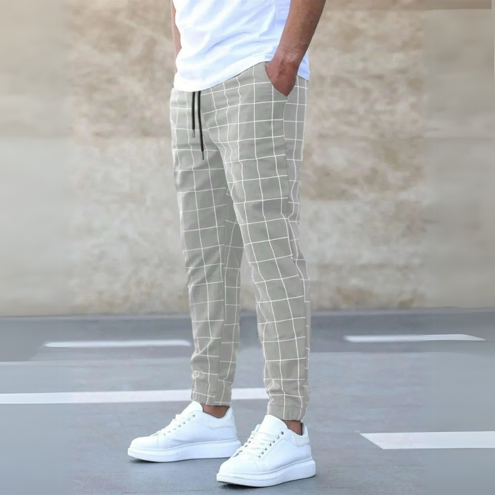 Men's Cargo Work Trousers | Drawstring Waist