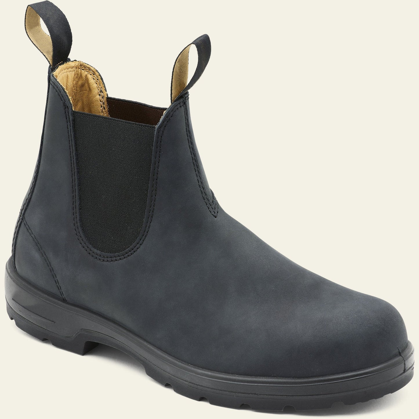 Men's Pull On Chelsea Boots | Chunky Sole