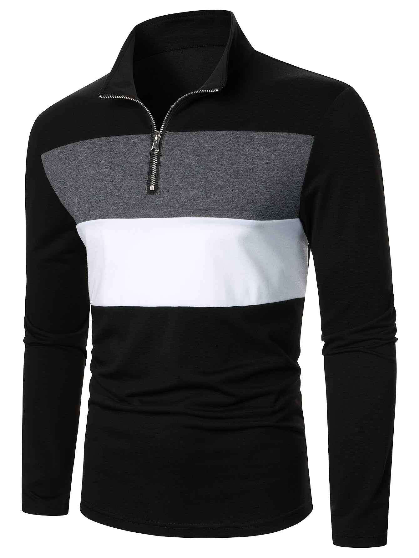 Men's Collar Polo Shirt | Long-Sleeve