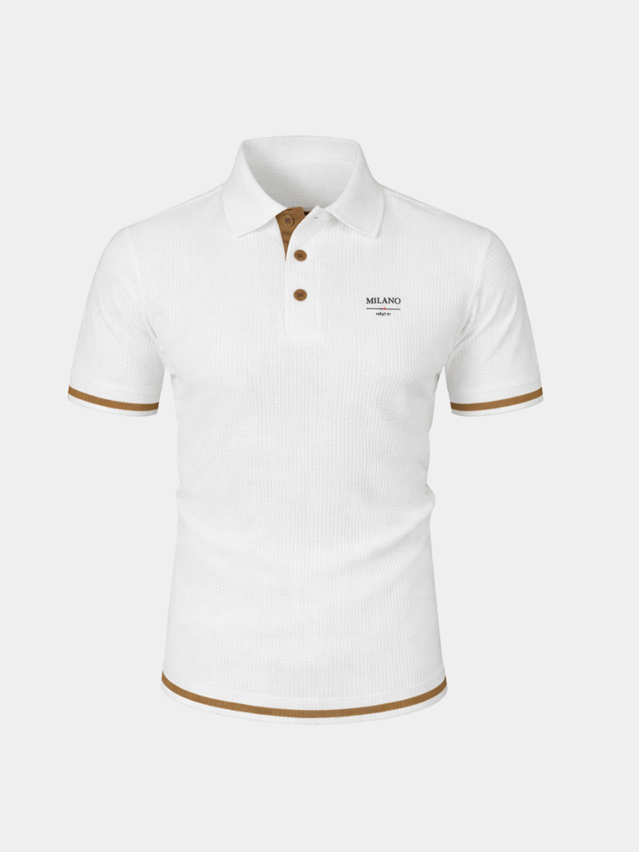 Men's Tipped Polo Shirt | Pique Knit