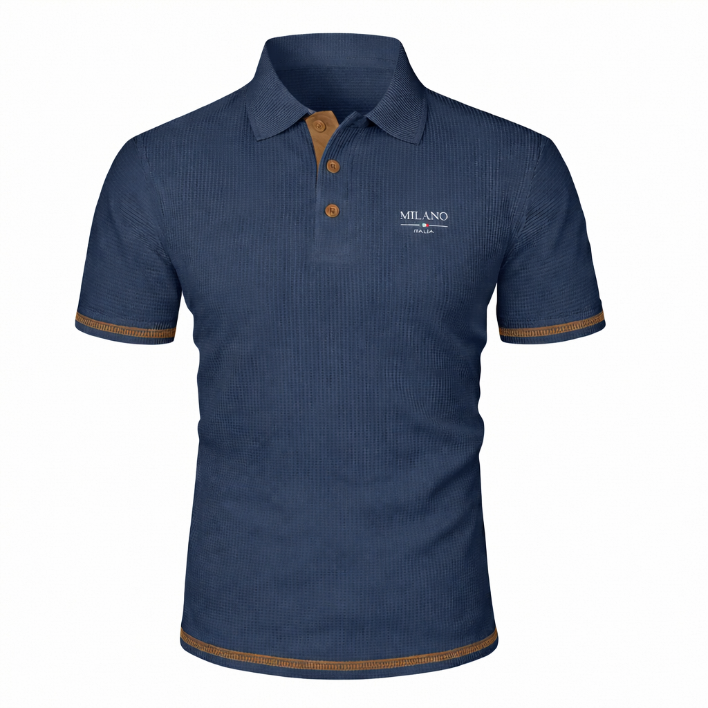 Men's Tipped Polo Shirt | Pique Knit