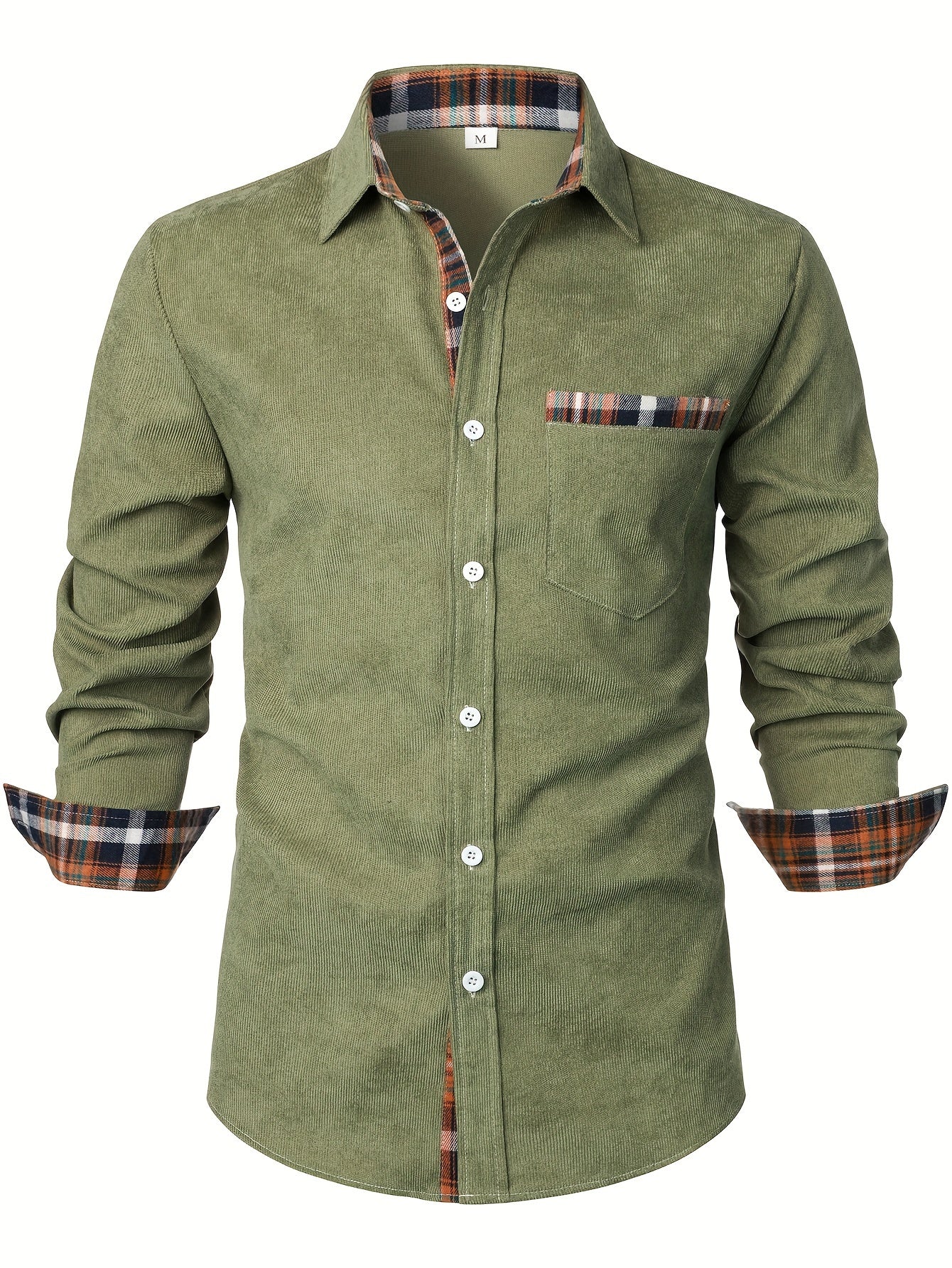 Men's Corduroy Shirt | Long Sleeve
