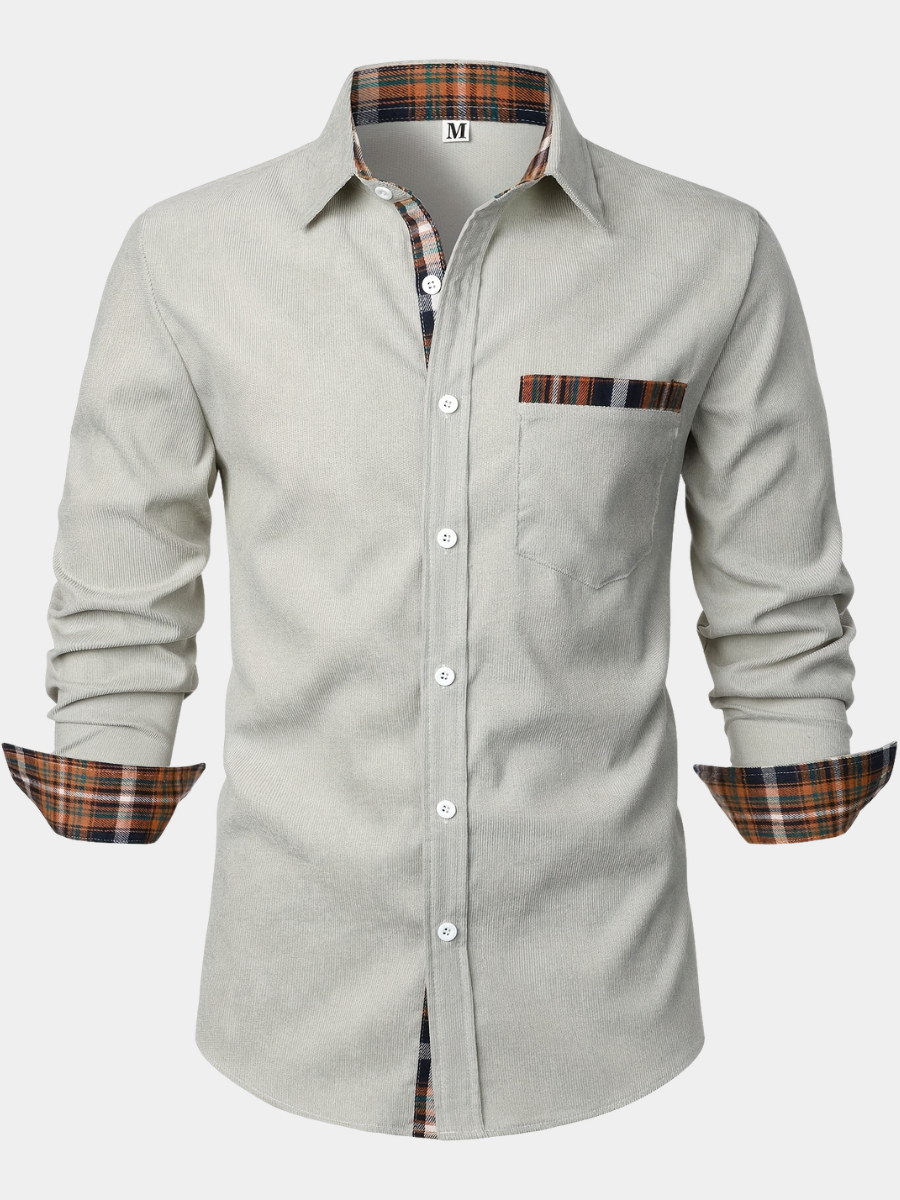 Men's Corduroy Shirt | Long Sleeve