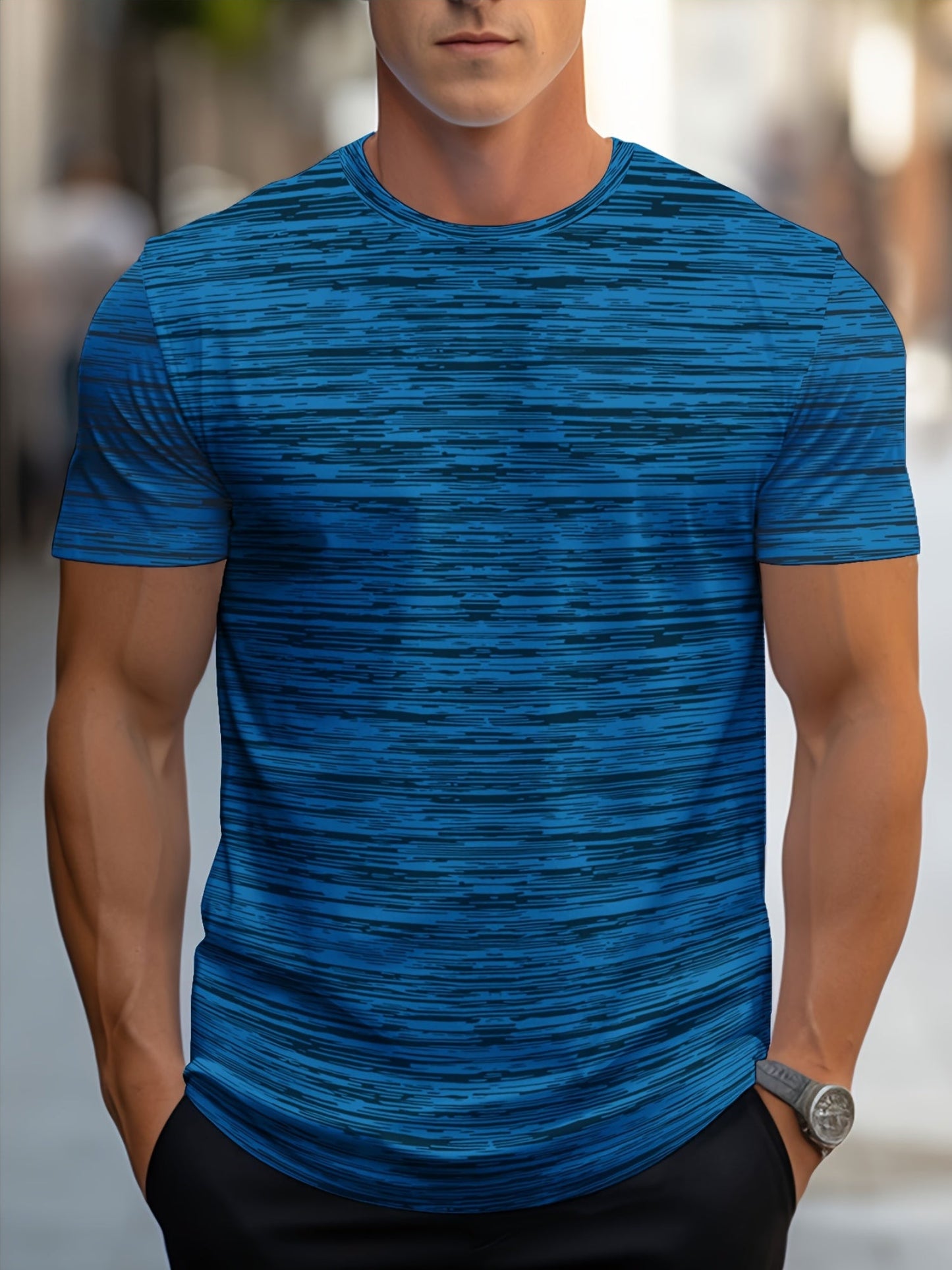 Men's Crew Neck T- T-Shirt | Short Sleeve