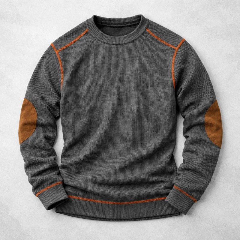 Men's Knitted Jumper | V-Neck
