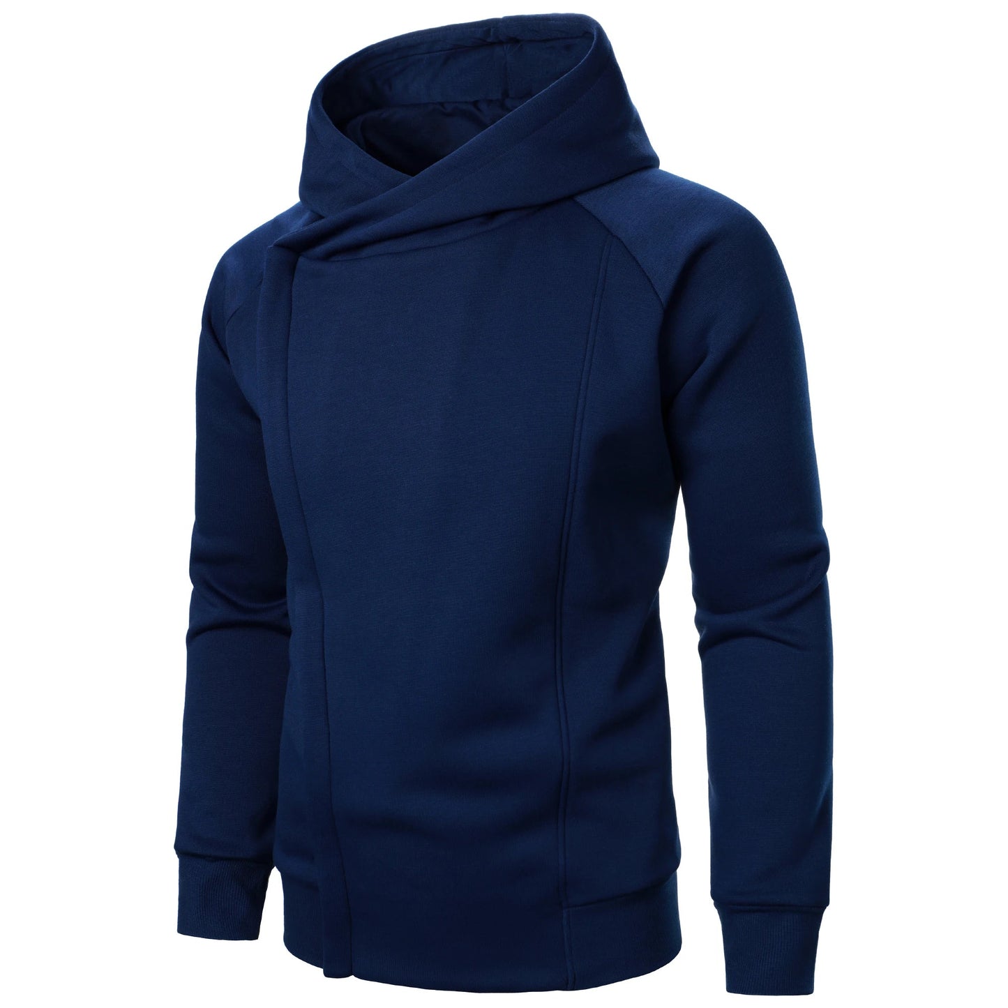 Men's Asymmetric Zip Hoodie | Hooded