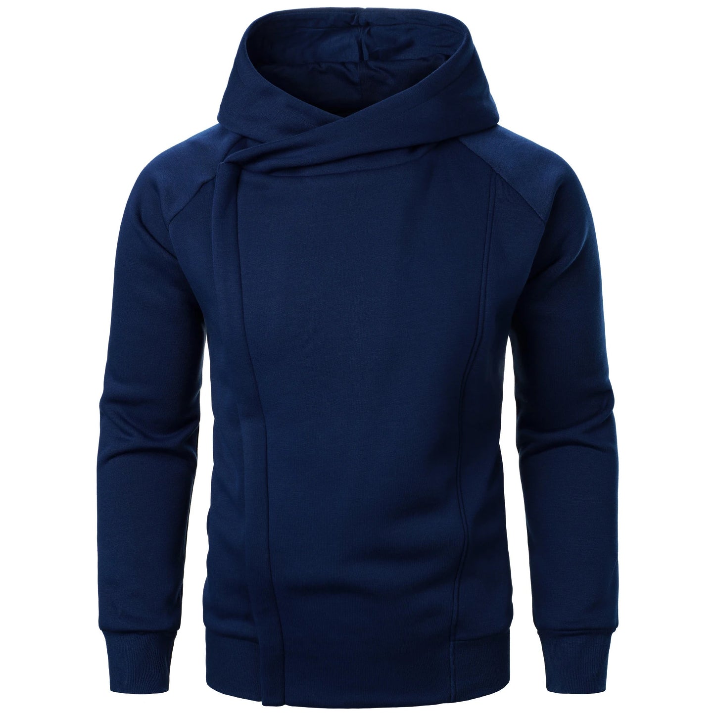 Men's Asymmetric Zip Hoodie | Hooded