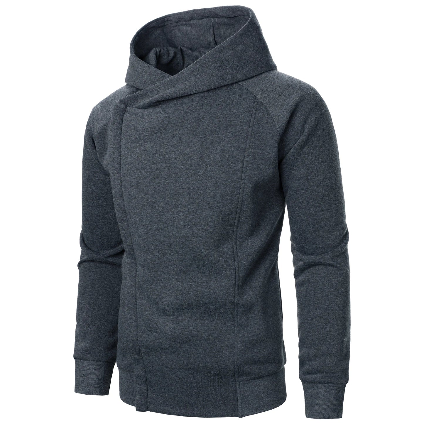 Men's Asymmetric Zip Hoodie | Hooded