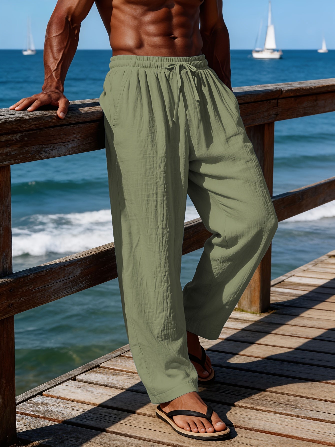 Men's Chino Trousers | Straight Leg
